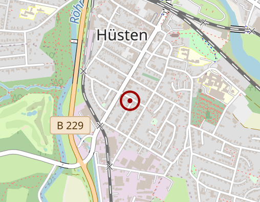 Karte: Frohwein Elisabeth