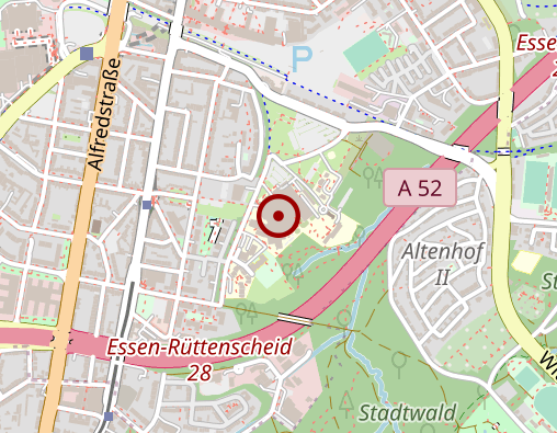 Karte: Alfried Krupp Krankenhaus Rüttenscheid