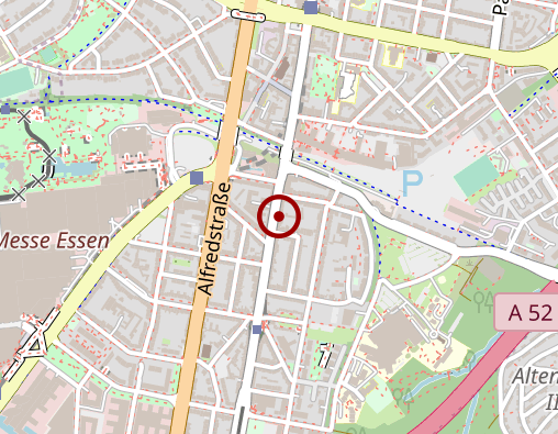 Karte: Praxis Fr. Köller Heilpraktikerin für Psychotherapie