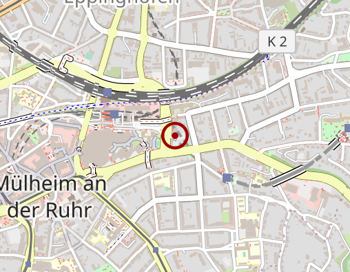 Karte: Familien- und Kranken- pflege e. V. Mülheim