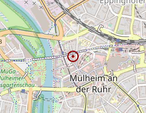 Karte: AWO Kreisverband Mülheim an der Ruhr e.V.