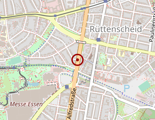 Karte: Familien- und Krankenpflege e.V. Essen