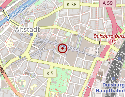 Karte: Heilpraktikerin Reschawski Eileen Heilpraxis für Naturheilverfahren