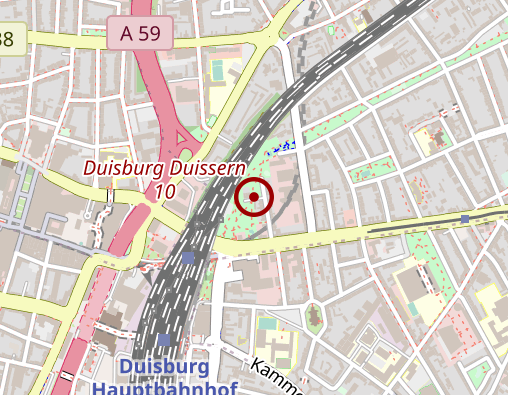 Karte: Hypnosetherapie in Duisburg