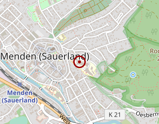 Karte: Katholische Kliniken im Märkischen Kreis - St. Vincenz Krankenhaus