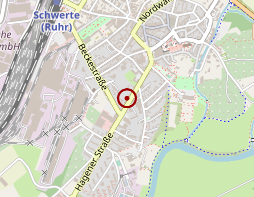 Karte: Caritas-Sozialstation Schwerte-Holzwickede