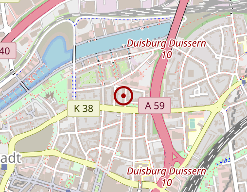 Karte: Regenbogen Duisburg Gesellsch.psychosoz.Versorgung mbH