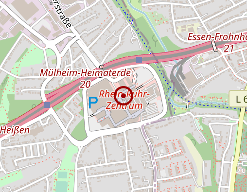 Karte: Apotheke im RheinRuhrZentrum