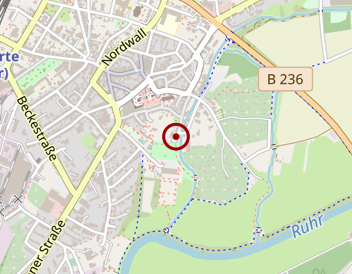 Karte: Taxi- & Busbetrieb Rolf Salgert