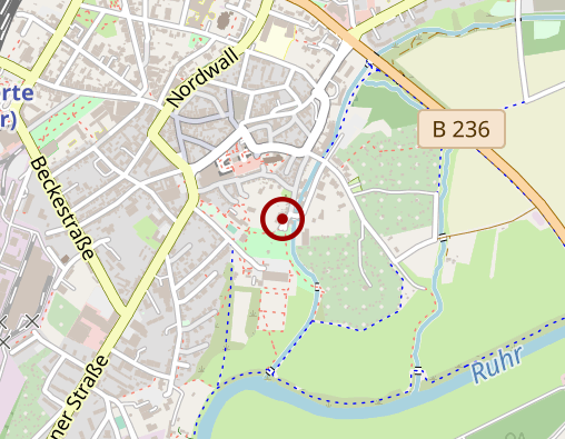 Karte: Taxi- & Busbetrieb Rolf Salgert