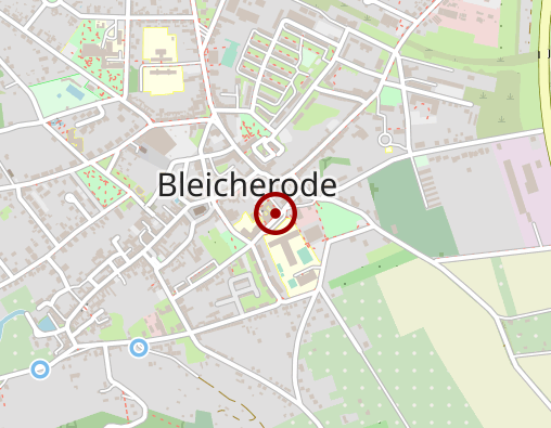 Karte: soweno-Seniorenheim - Haus "Glück auf"