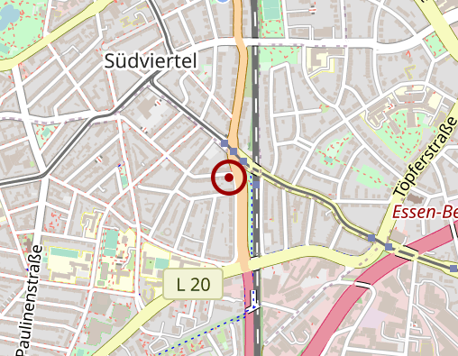 Karte: Taxi Essen e.G.