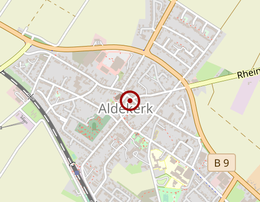 Karte: Caritas Pflege und Hilfe zu Hause Kerken