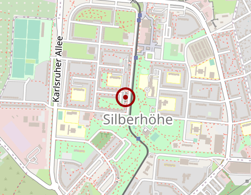 Karte: ASB RV Halle/Bitterfeld e.V. Sozialstation