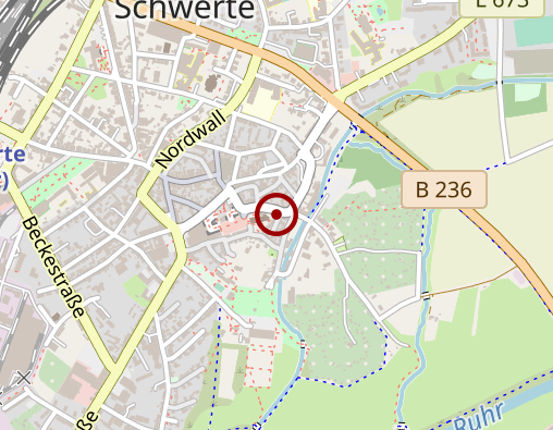 Karte: SHG Schwerte e.V. Betreutes Wohnen