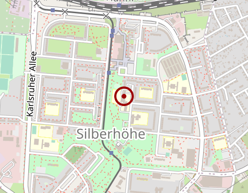 Karte: CURA Seniorencentrum Halle-Silberhöhe