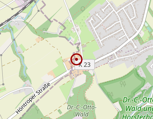 Karte: Therapeutisches Reiten, integrativer Reitbetrieb des Franz Sales Hauses