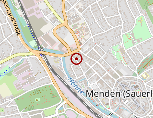 Karte: HANSA Seniorenwohnpark Menden