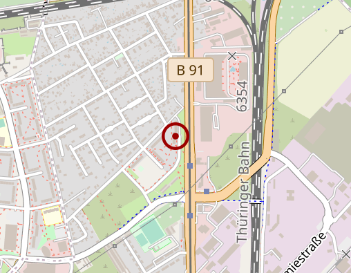 Karte: Pflegeservice Wettiner Schwestern GmbH