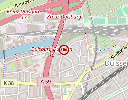 Karte: Bergmann Dörte Privatpraxis Physiotherapie