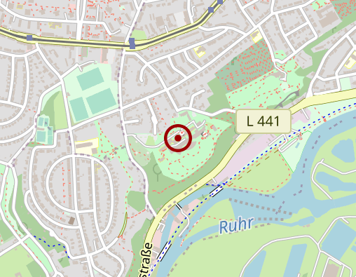 Karte: Institut f. Naturheilkunde - Traditionelle Chinesische und Indische Medizin - Kliniken Essen-Mitte / Knappschafts-