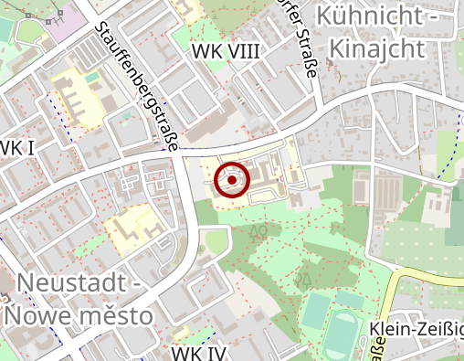 Karte: Lausitzer Seenland Klinikum GmbH