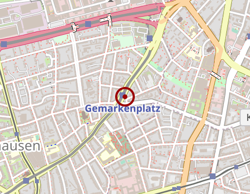 Karte: Taxi Essen e.G.