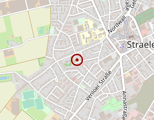 Karte: Caritas - Pflege und Hilfe zu Hause - Straelen