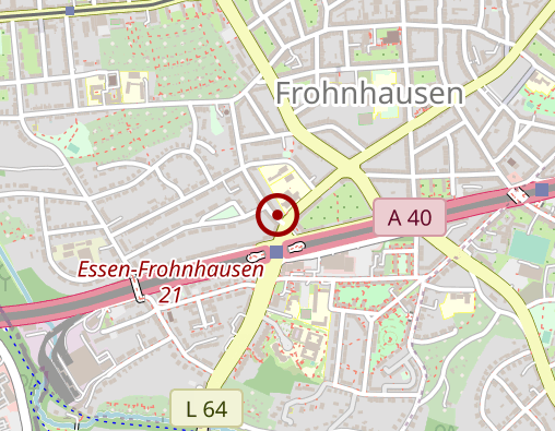 Karte: Hüfner Martina Praxis für Psychotherapie