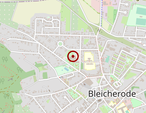 Karte: HELIOS Klinik Bleicherode GmbH