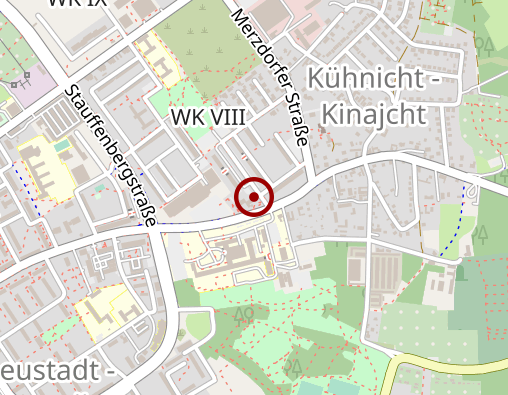 Karte: Betreutes Wohnen für Senioren und Begegnungsstätte