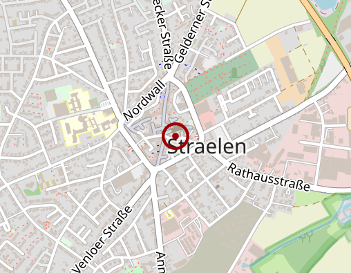 Karte: Frauke Verberkt Podologie Straelen