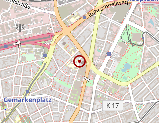 Karte: Lebenshilfe Essen e.V. Behindertenwohnheim