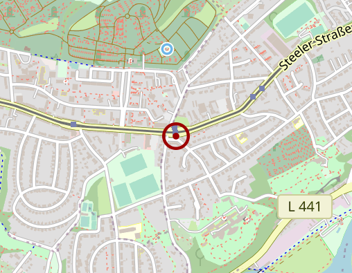 Karte: Taxi Essen e.G.