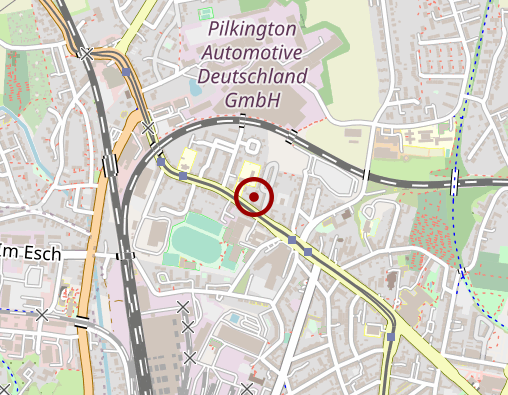 Karte: Taxiruf Djordic Krankenfahrten, Kurierdienst u. Kleinbus