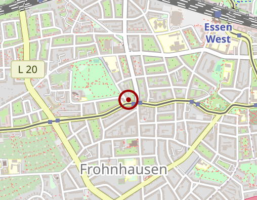 Karte: Taxi Essen e.G.