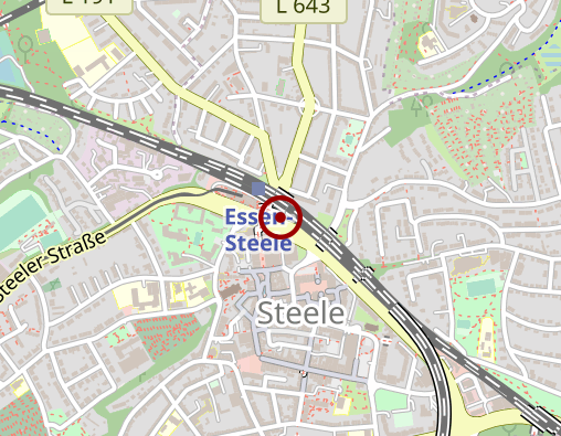 Karte: Taxi Essen e.G.