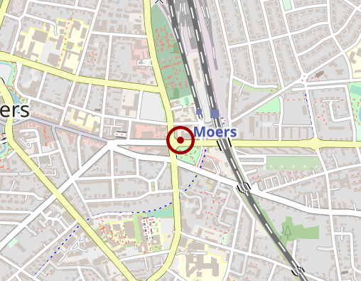 Karte: Taxi- und Mini-Car-Zentrale Moers GmbH