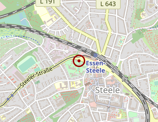 Karte: Altenpflegeheim der Fürstin-Franziska-Christine- Stiftung