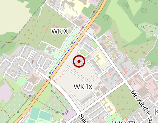 Karte: AWO Lausitz Pflege- und Betreuungs- gGmbH Pflegewohnheim