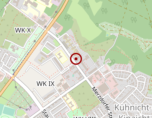 Karte: AWO Lausitz Pflege- &Betreuungs- gGmbH