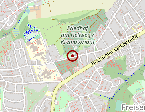 Karte: Beerdigungen Müller-Haupt