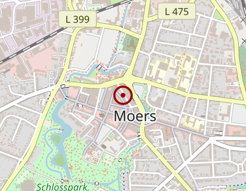 Karte: Voorgang Bestattungen seit 1839 Inhaber Birgit Weyers