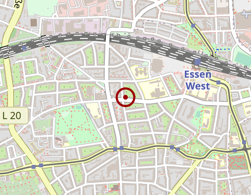 Karte: Bestattungen Steegmann