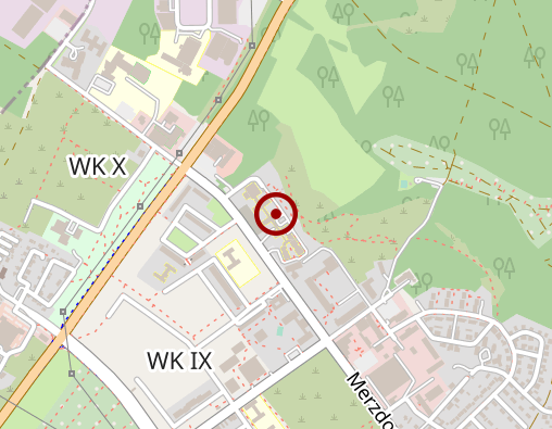 Karte: AWO Lausitz Pflege- und Betreuungs- gGmbH Kurzzeitpflege