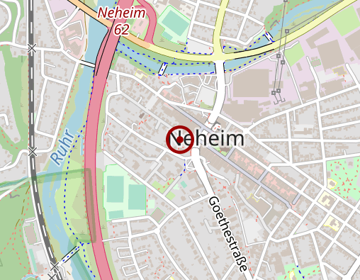 Karte: Therapie Zentrum Schiemann