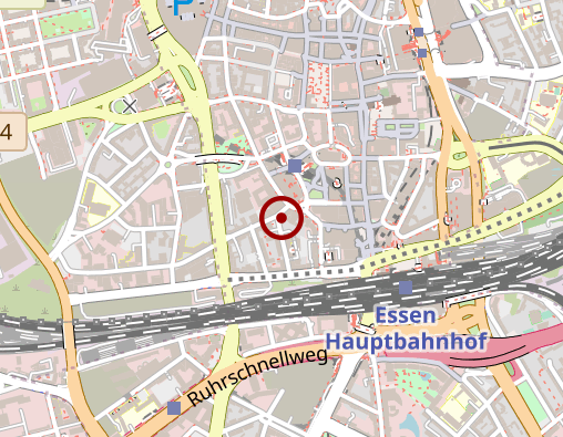 Karte: personal total Essen-Mitte