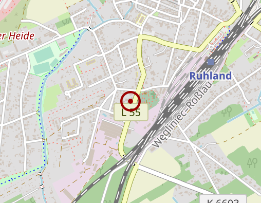 Karte: DRK Sozialstation Ruhland BG