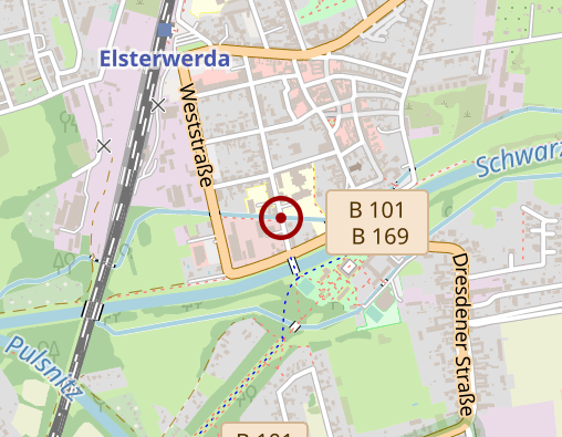 Karte: Elbe-Elster Klinikum GmbH Krankenhaus Elsterwerda