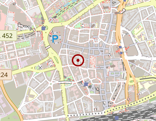 Karte: Aktion Menschenstadt, Behindertenreferat des Kirchenkreises Essen